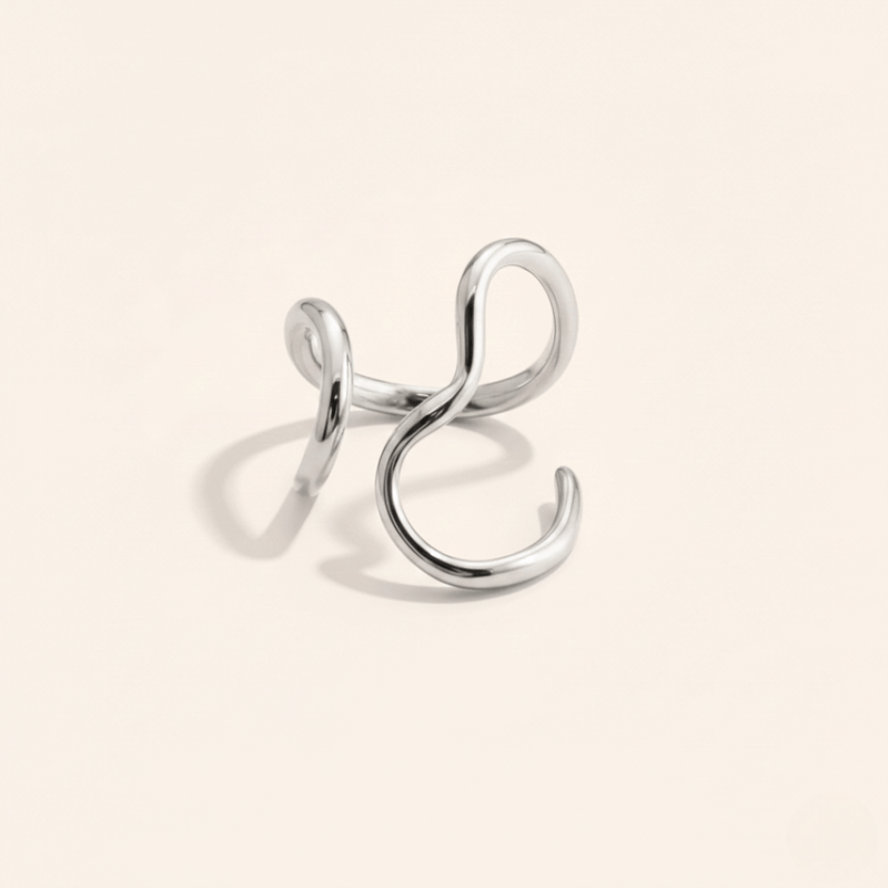 Infinity Wave Ring