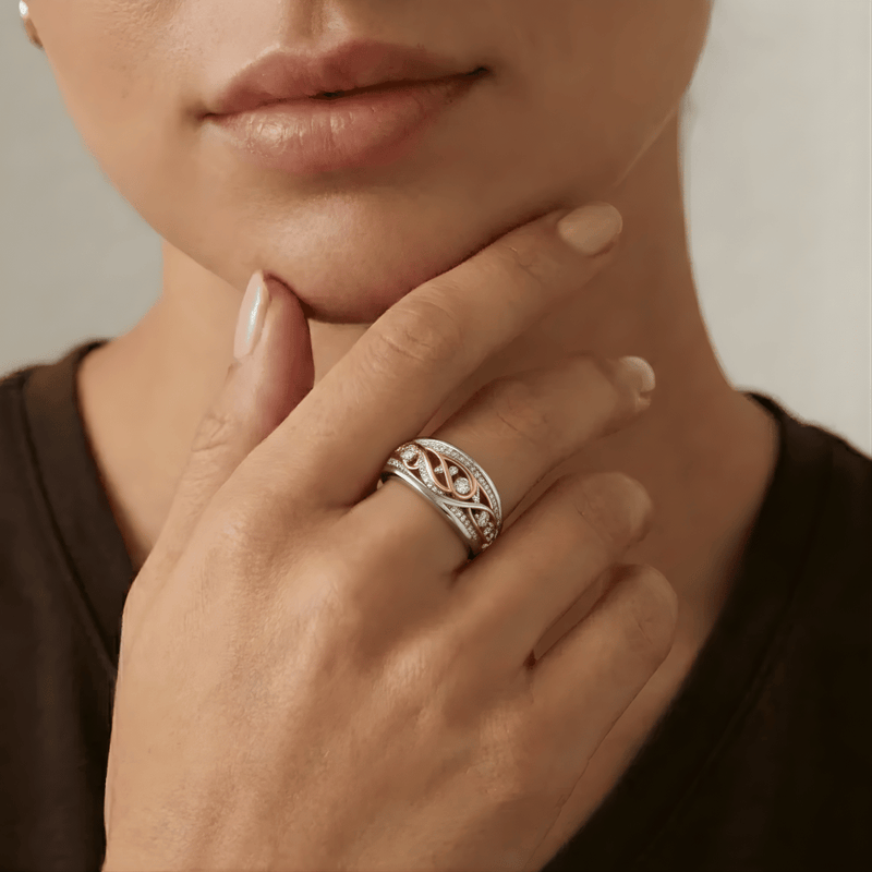 Divine Wave Gold & Silver