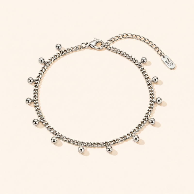 Dotted Curb Anklet